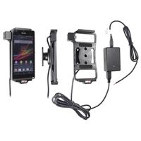 Resim Brodit Halter Aktiv, mit Festanschluss, 12/24V, für  Sony Xperia SP