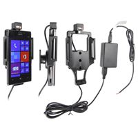 Resim Brodit Halter Aktiv, mit Festanschluss, 12/24V, für  Nokia Lumia 925