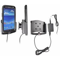 Resim Brodit Halter Aktiv, mit Festanschluss, 12/24V, für  Samsung i9200 Galaxy Mega 6.3, passend für Geräte mit Otterbox Defender Hülle!