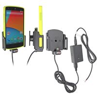 Resim Brodit Halter Aktiv, mit Festanschluss, 12/24V, für  Google Nexus 5, passend für Geräte mit originalen Skins
