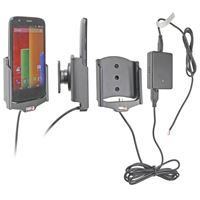 Resim Brodit Halter Aktiv, mit Festanschluss, 12/24V, für  Motorola Moto G