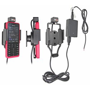 Resim Brodit Halter Aktiv, mit Festanschluss, 12/24V, für  Nokia 301