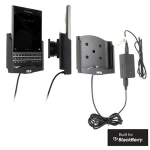 Resim Brodit Halter Aktiv, mit Festanschluss, 12/24V, für  Blackberry Passport