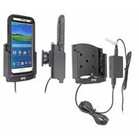 Resim Brodit Halter Aktiv, mit Festanschluss, 12/24V, für  Samsung SM-G900 Galaxy S5 / SM-G901F Galaxy S5 Plus, passend für Geräte mit Otterbox Defender Hülle!