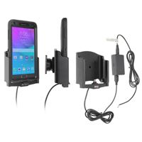 Resim Brodit Halter Aktiv, mit Festanschluss, 12/24V, für  Samsung SM-N910 Galaxy Note 4, passend für Geräte mit Otterbox Defender Hülle!