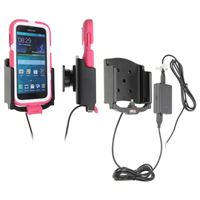Resim Brodit Halter Aktiv, mit Festanschluss, 12/24V, für  Samsung SM-G900 Galaxy S5 / SM-G901F Galaxy S5 Plus, passend für Geräte mit Griffin Survivor Case!