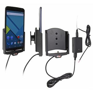 Resim Brodit Halter Aktiv, mit Festanschluss, 12/24V, für  Motorola Google Nexus 6