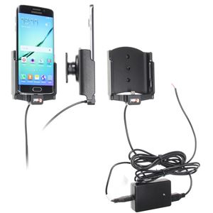 Resim Brodit Halter Aktiv, mit Festanschluss, 12/24V, für  Samsung SM-G925F Galaxy S6 Edge