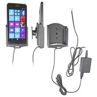 Resim Brodit Halter Aktiv, mit Festanschluss, 12/24V, für  Microsoft Lumia 640 XL