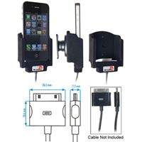 Resim Brodit Halter mit Kugelgelenk für  Apple iPhone 4 / iPhone 4S, Achtung: Halter ist nur zum Anschluss der Parrot MKi9000 / MKi9100 / MKi9200 vorgesehen