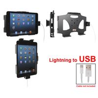 Resim Brodit Halter mit Kugelgelenk für  Apple iPad Mini, Achtung: Nur für die Aufnahme des abgebildeten Original Kabel (Apple MD818ZM/A mit Lightning Anschluss) vorgesehen!