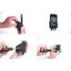 Resim Brodit Halter mit Apple-Durchgangsstecker- und Kugelgelenk für  Apple iPhone 4 / iPhone 4S, (für die Benutzung mit dünnen Skins - z.B. Incipio Feather / NICHT Bumper!)