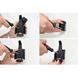 Resim Brodit Halter mit Apple-Durchgangsstecker- und Kugelgelenk für  Apple iPhone 4 / iPhone 4S, Vertikale oder Horizontale Position - Auch für die Benutzung mit Skins (Verstellbar)