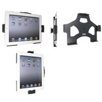 Resim Brodit Halter mit Apple-Durchgangsstecker- und Kugelgelenk für  Apple iPad 2 / iPad 3, Für Vertikale und Horizontale Position / Passend für alle Ladekabel mit dem Standard Apple-Dock-Stecker