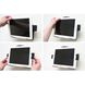 Resim Brodit Halter mit Apple-Durchgangsstecker- und Kugelgelenk für  Apple iPad 2 / iPad 3, Für Vertikale und Horizontale Position / Passend für alle Ladekabel mit dem Standard Apple-Dock-Stecker