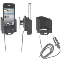Picture of Brodit Halter Aktiv USB, 12V, für  Apple iPhone 4 / iPhone 4S, inkl. USB-Ladegerät