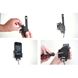 Obrazek Brodit Halter Aktiv USB, 12V, für  Apple iPhone 4 / iPhone 4S, inkl. USB-Ladegerät (für die Benutzung mit dünnen Skins - z.B. Incipio Feather / NICHT Bumper!)
