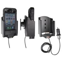 Obrazek Brodit Halter Aktiv USB, 12V, für  Apple iPhone 4 / iPhone 4S, inkl. USB-Ladegerät, passend für Geräte mit Otterbox Defender Hülle!