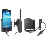 Bild von Brodit Halter Aktiv USB, 12V, für  Samsung i9500 Galaxy S4 / i9505 Galaxy S4 / i9506 Galaxy S4 LTE+ / i9515 Galaxy S4 Value Edition, inkl. USB-Ladegerät