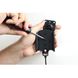 Obrazek Brodit Halter Aktiv USB, 12V, für  Apple iPhone 5C, inkl. USB-Ladegerät, Ladekabel ist von Apple lizenziert!