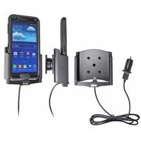 Obrazek Brodit Halter Aktiv USB, 12V, für  Samsung Galaxy Note 3 N9005, inkl. USB-Ladegerät, passend für Geräte mit Otterbox Defender Hülle!