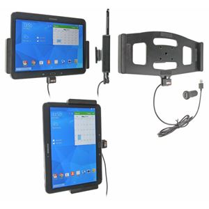 Bild von Brodit Halter Aktiv USB, 12V, für  Samsung Galaxy Tab 4 10.1, inkl. USB-Ladegerät