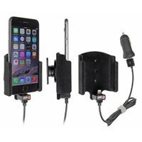 Picture of Brodit Halter Aktiv USB, 12V, für  Apple iPhone 6, inkl. USB-Ladegerät, Gepolstert (Filzschutz), Ladekabel ist von Apple lizenziert!