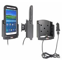 Bild von Brodit Halter Aktiv USB, 12V, für  Samsung SM-G900 Galaxy S5 / SM-G901F Galaxy S5 Plus, inkl. USB-Ladegerät, passend für Geräte mit Otterbox Defender Hülle!