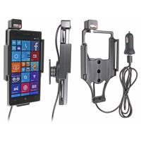 Obrazek Brodit Halter Aktiv USB, 12V, für  Nokia Lumia 830, inkl. USB-Ladegerät