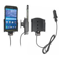 Bild von Brodit Halter Aktiv USB, 12V, für  Samsung SM-G870F Galaxy S5 Active, inkl. USB-Ladegerät, passend für Geräte mit Otterbox Defender Hülle!