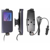 Bild von Brodit Halter Aktiv USB, 12V, für  Samsung SM-G920F Galaxy S6, inkl. USB-Ladegerät, für Geräte mit Skins (Dünnen Schutztaschen/Cover)