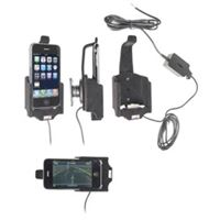Resim Brodit Halter Aktiv, mit Festanschluss, 12/24V, für  Apple iPhone 3G / iPhone 3G S, Drehbar, für Horizontale oder Vertikale Position