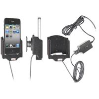 Resim Brodit Halter Aktiv, mit Festanschluss, 12/24V, für  Apple iPhone 4 / iPhone 4S