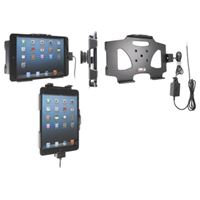 Resim Brodit Halter Aktiv, mit Festanschluss, 12/24V, für  Apple iPad Mini, Ladekabel ist von Apple lizenziert!