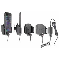Resim Brodit Halter Aktiv, mit Festanschluss, 12/24V, für  Apple iPhone 6, Verstellbar (seitlich), für Geräte mit dünnen Skins (Schutzhüllen), Ladekabel ist von Apple lizenziert!