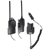 Resim Brodit Halter Aktiv, 12/24V, für  iCom IC-F3002 / IC-F4002, Slim Design, Ladegerät im Halter integriert