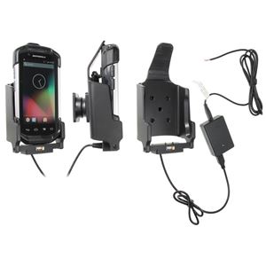 Resim Brodit Halter Aktiv, mit Festanschluss, 12/24V, für  Motorola Symbol TC70, für horizontale + vertikale Befestigung, mit sicherem Halt!
