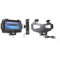 Resim Brodit Halter Aktiv, mit Festanschluss, 12/24V, für  Motorola ET1 (Slim-Design, Ladegerät im Halter integriert)