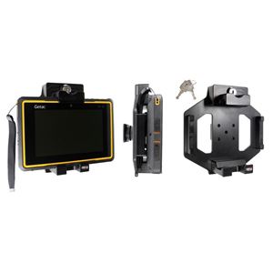 Resim Brodit Halter mit Verschluss (inkl. 2 Schlüssel) und Kugelgelenk für  Getac Z710 (Für EU + US Version)