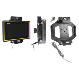 Resim Brodit Halter Aktiv, mit Festanschluss, 12/24V, für  Getac Z710, verschließbare Version!