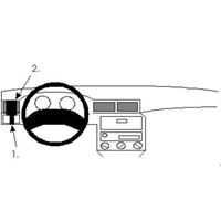 Image de Brodit ProClip für Opel Astra F, ab Baujahr 1992 bis 1997