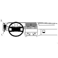 Resim Brodit ProClip für Citroen Xantia, ab Baujahr 1993 bis 1997
