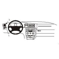 Image de Brodit ProClip für Opel Vectra B, ab Baujahr 1996 bis 2001