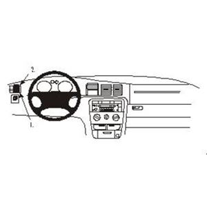 Image de Brodit ProClip für Opel Vectra B, ab Baujahr 1996 bis 2001