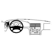 Image de Brodit ProClip für Mercedes C-Klasse, ab Baujahr 1993 bis 1999