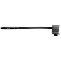 Resim Brodit Heck Monitor Halter 95-155 mm, für Monitore mit Gewindeloch unten - Montage an der Kopfstütze - mit flexiblem Arm (ca. 27 cm)
