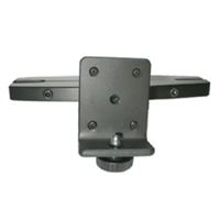 Resim Brodit Heck Monitor Halter 123-183 mm, für Monitore mit Gewindeloch unten - Montage an der Kopfstütze