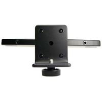 Resim Brodit Heck Monitor Halter 151-211 mm, für Monitore mit Gewindeloch unten - Montage an der Kopfstütze
