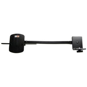 Resim Brodit Heck Monitor Halter Volvo C70, S60, S80, V70 XC70, XC90 -, für Monitore mit Gewindeloch unten - Montage an der Kopfstütze - mit flexiblem Arm (ca. 27 cm)