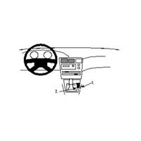 Image de Brodit ProClip für Toyota Corolla, ab Baujahr 1993 bis 1997